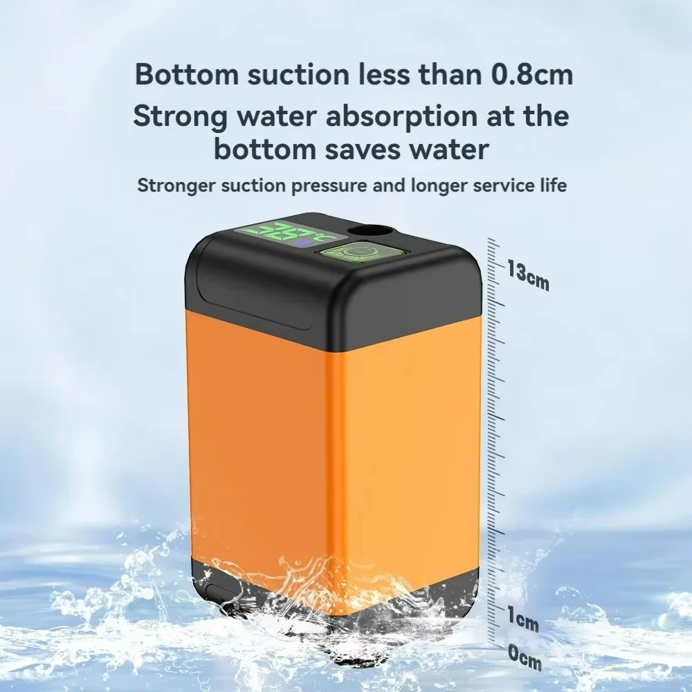 (image for) IPRee Outdoor Camping Shower Portable Electric Shower Pump IPX7 Waterproof 6000/7800mAh with Digital Display Temperature for Camping Travel Beach Dormitory